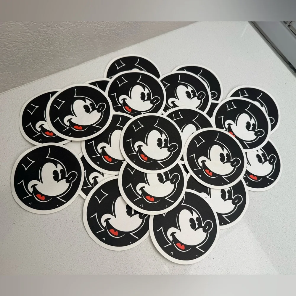 Vintage Mickey Mouse Paper Drink Coasters Set of 27 Walt Disney World Hotels